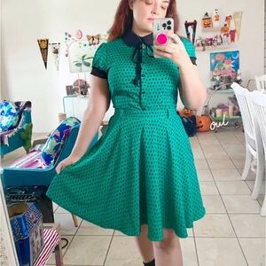 Hell bunny set skirt/blouse